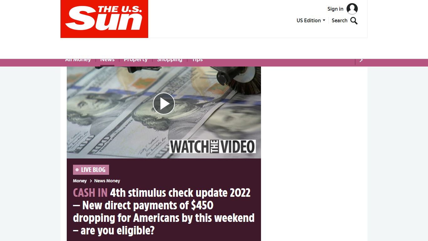 4th stimulus check update 2022 — New direct payments of $450 dropping ...